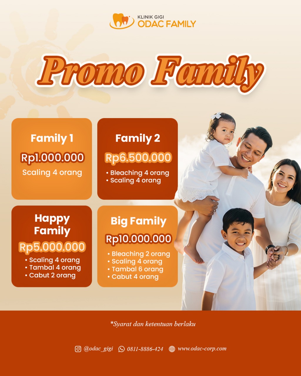 Promo Paket Family!